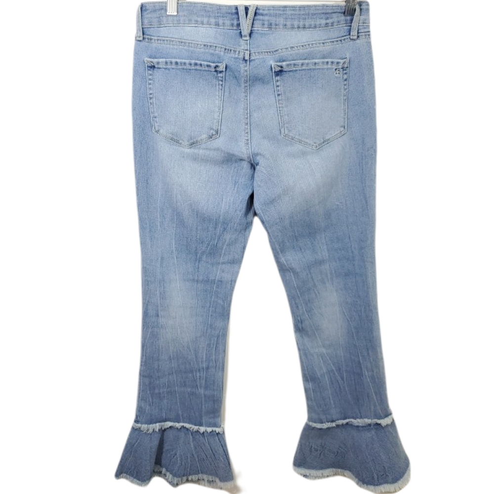 💥HP💥 Jessica Simpson  Ruffled hem Skinny Jeans - Picture 3 of 4